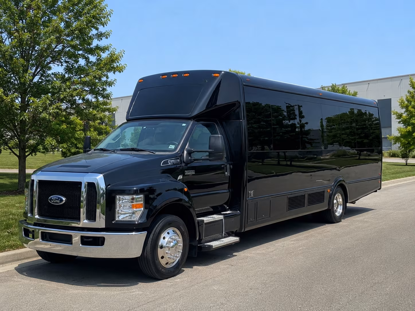 30 Passenger Party Bus Exterior