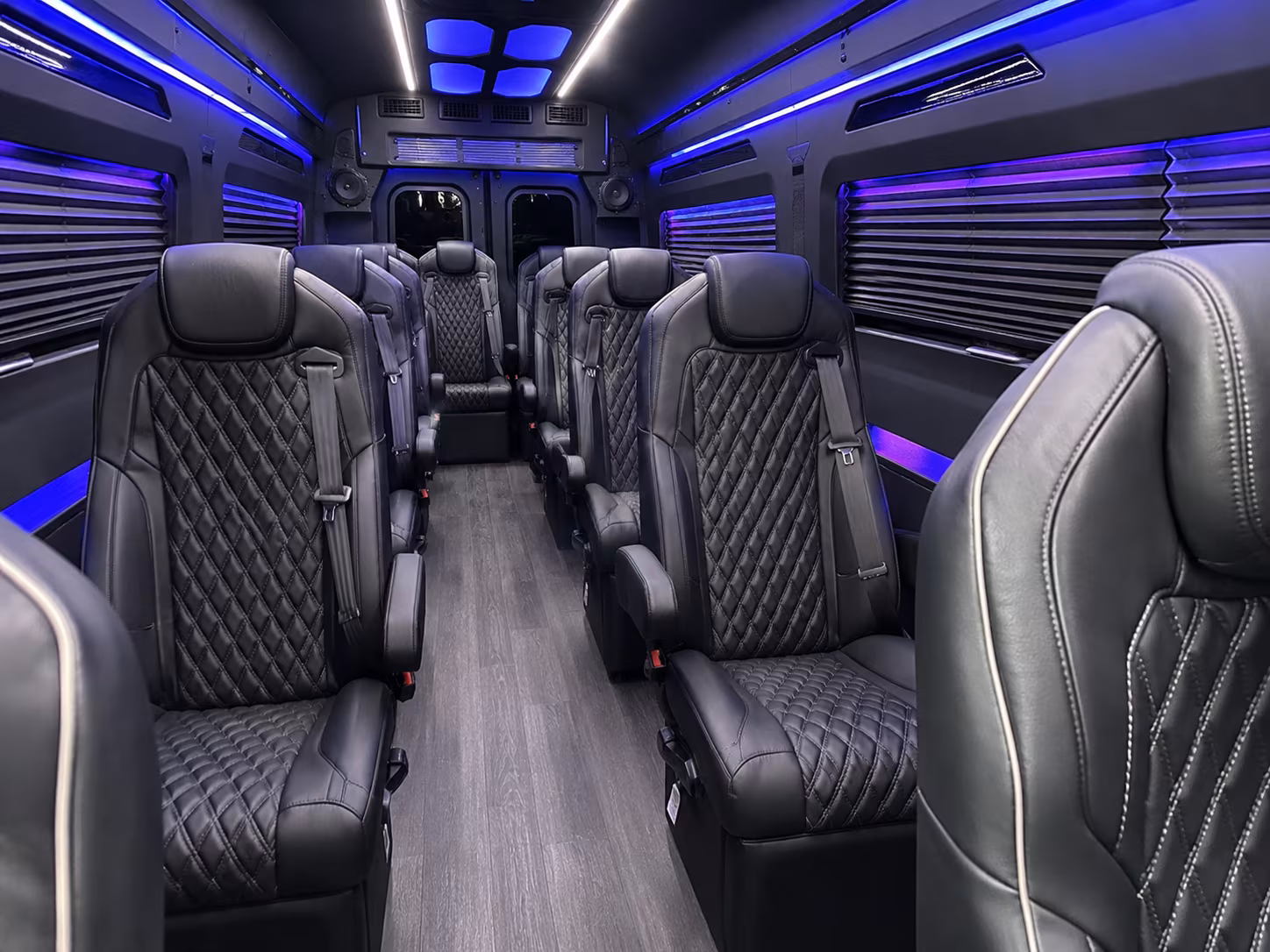 Bridgeport Airport Shuttle & Transportation party bus exterior