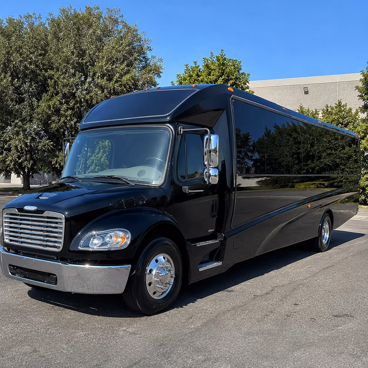 Bridgeport Airport Shuttle & Transportation party bus exterior