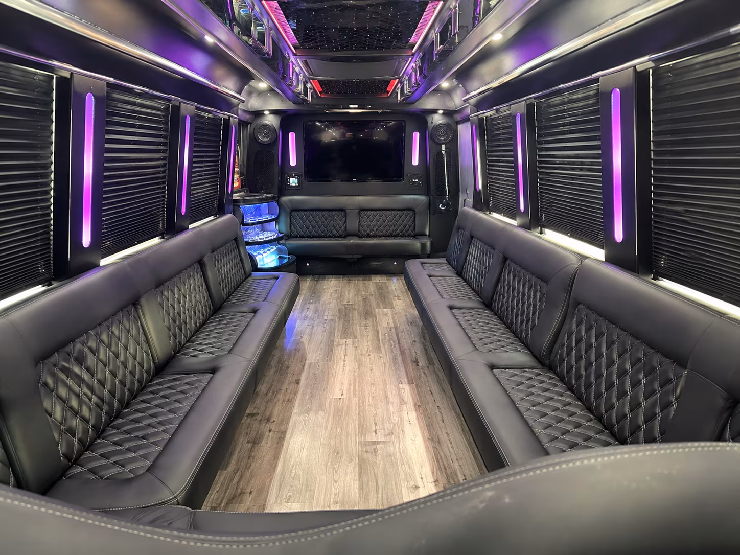 Bridgeport Bachelor & Bachelorette Transportation party bus exterior