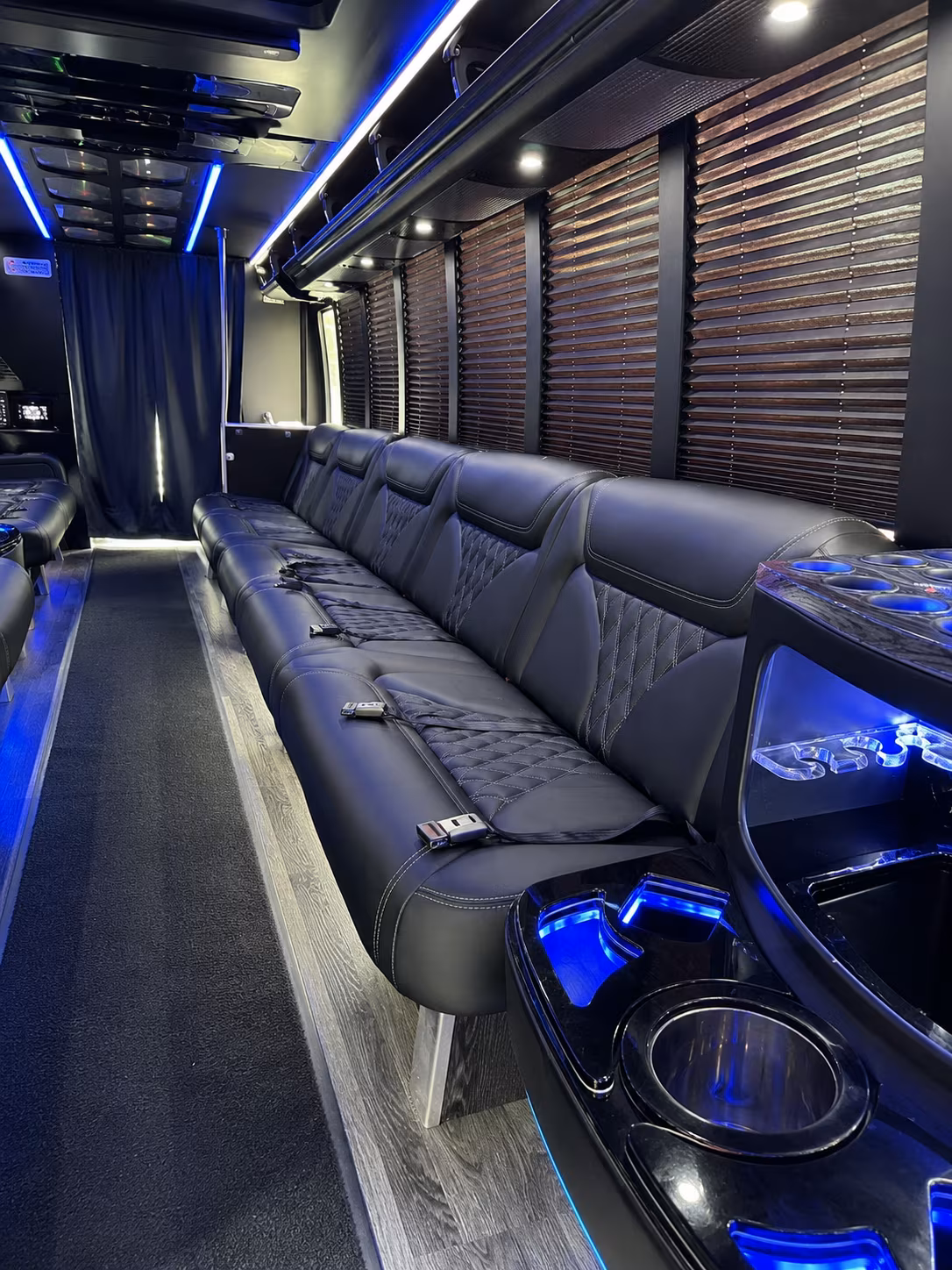 Bridgeport Bachelor & Bachelorette Transportation party bus exterior