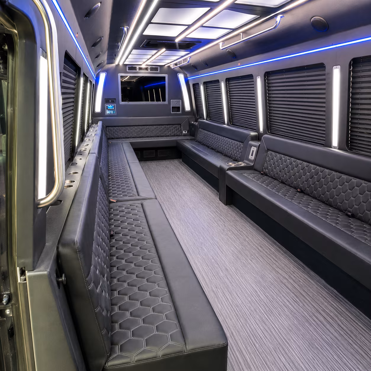 Bridgeport Birthday, Sweet 16, & Quinceañera Transportation onboard seating