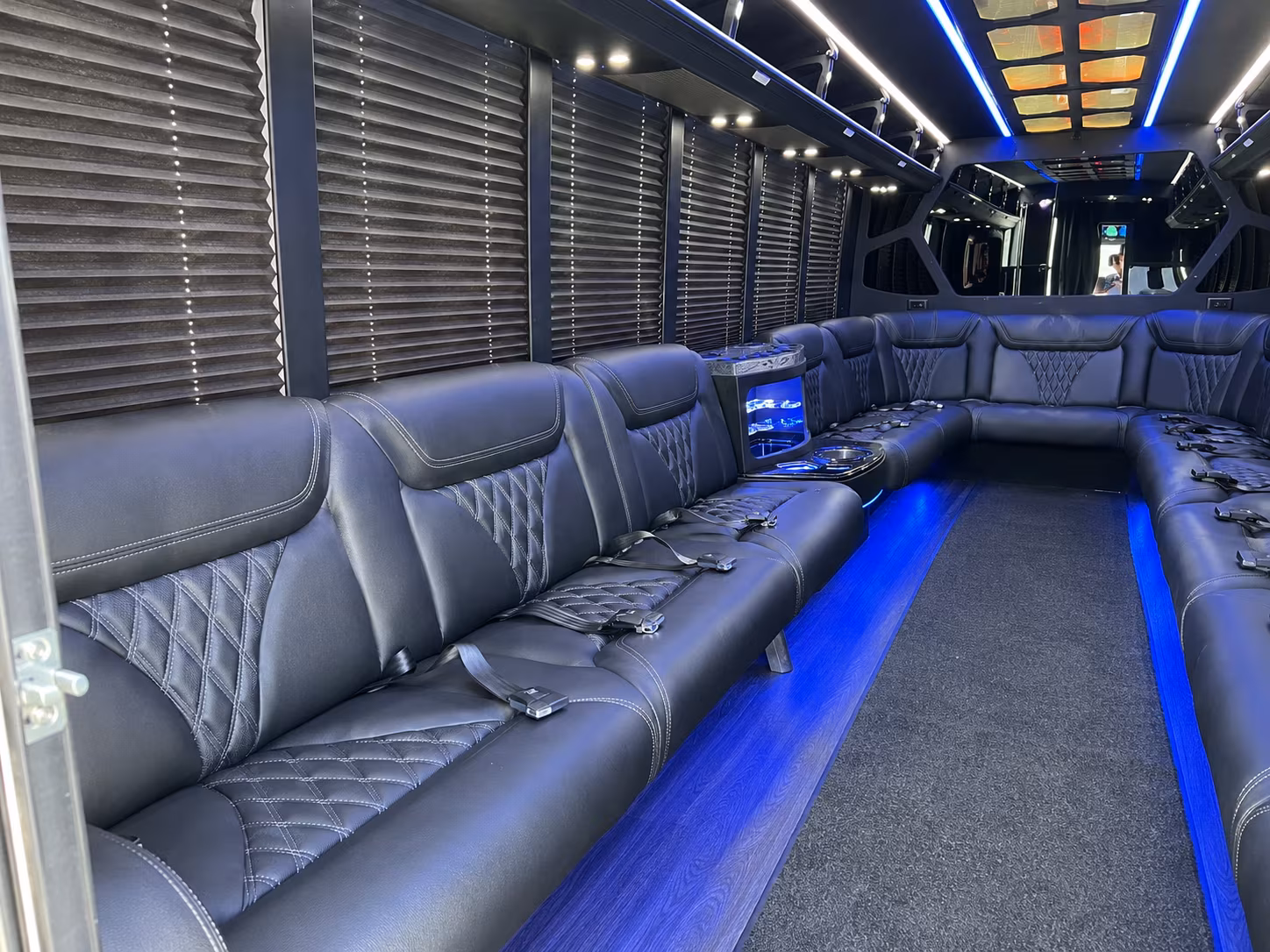 Bridgeport Concert & Music Festival Transportation party bus exterior