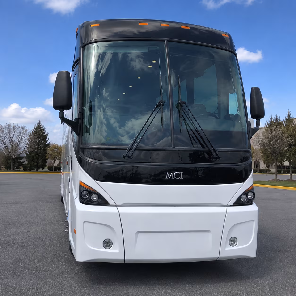 Bridgeport Corporate Transportation party bus exterior