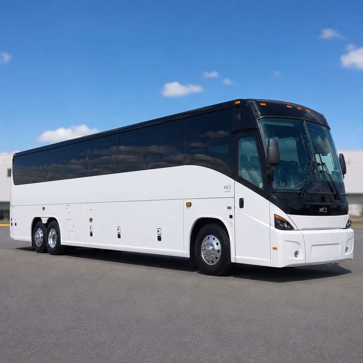 Bridgeport School Event Transportation party bus exterior