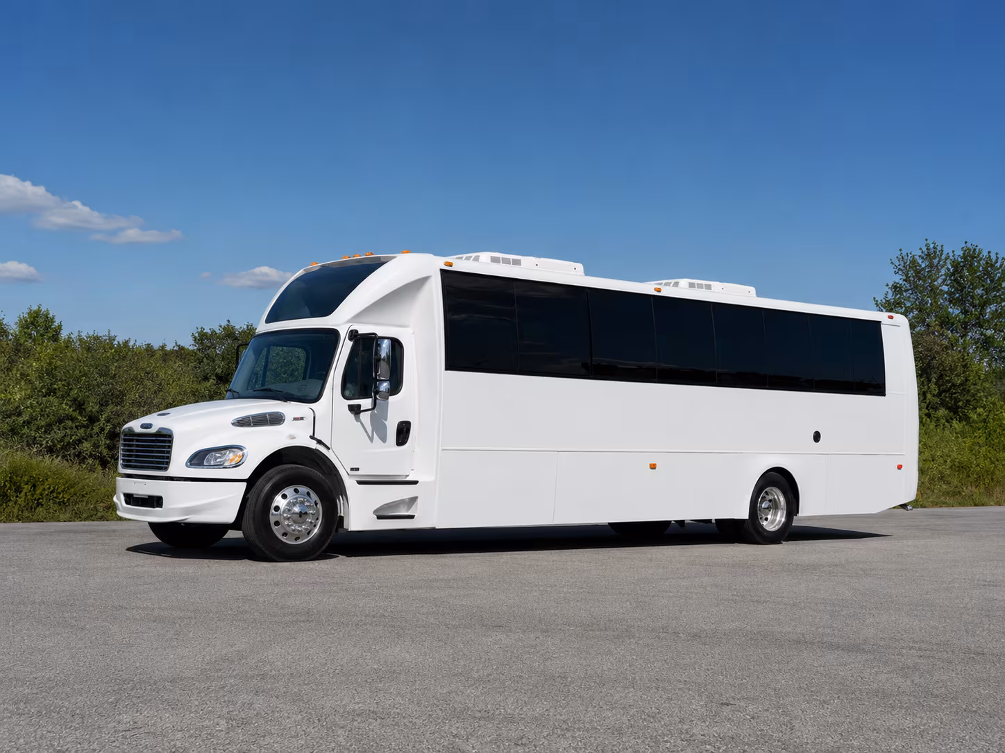 Bridgeport Wedding Transportation party bus interior